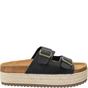 NEW HEY GIRL BY CORKYS women hey girl no filter sandals in black